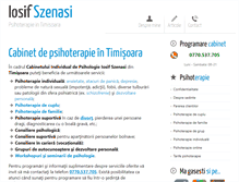 Tablet Screenshot of iosifszenasi.com